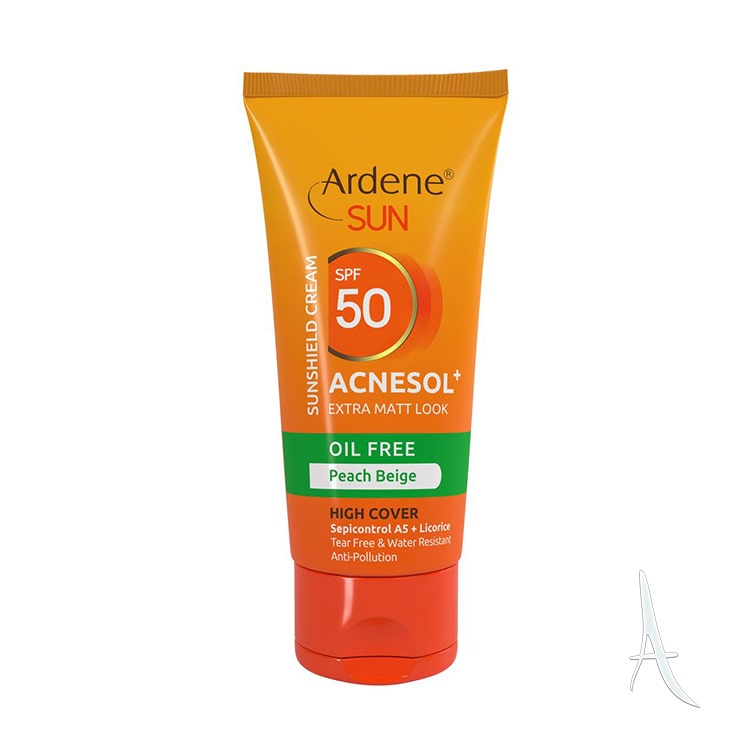 کرم ضد آفتاب رنگی آکنه سل آردن اس پی اف 50